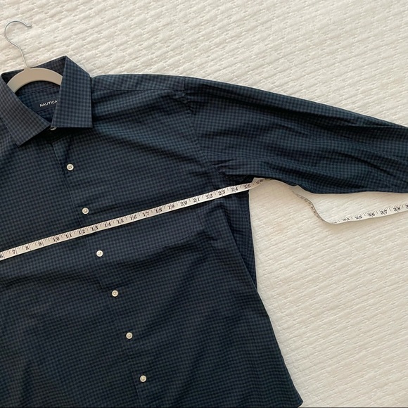 Nautica Men’s Long Sleeve Shirt Spread Col… - Picture 11 of 11